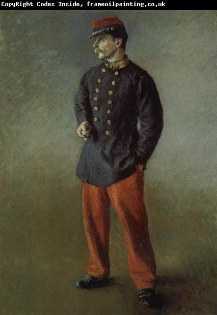 Gustave Caillebotte Soldier
